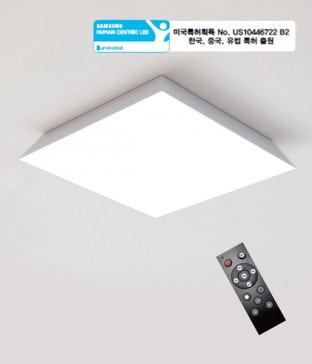 미러프멜라토닌60W LED리모컨방등 안방전등 공부방조명