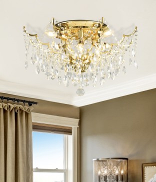 메세라 8등 크리스탈거실등 안방전등