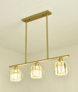 리스코 일자 3등 LED식탁등 식탁전등