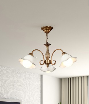 채널 도자기 3등 인테리어 식탁등 펜던트(원형)