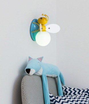 꿀벌친구 LED벽등 키즈조명 아이방조명