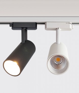 LED COB 라벨 레일스포트, 레일조명 (10W 블랙 화이트)