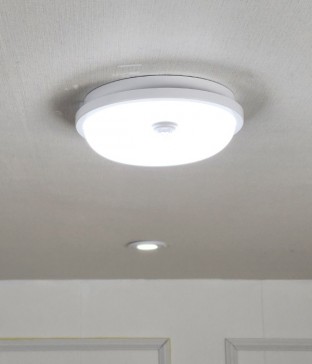 이루 원형 20W 센서등 현관등 야외센서등