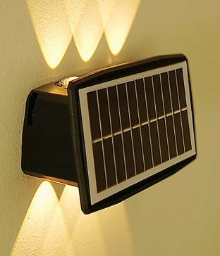 LED 아프리 태양광 야외벽등 4구 6구 8구