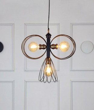 큐비즈 3등 팬던트등 식탁전등