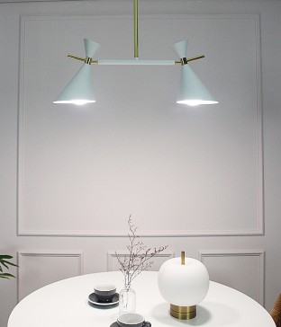 윈디 2등 식탁등 [블랙/화이트]