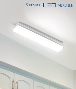 LED 켈빈주방 1등 30W [블랙/화이트]