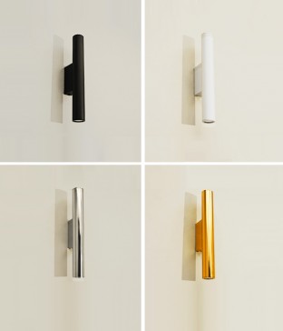 울트라 슬림 COB 벽등 (10W 화이트/블랙/골드/크롬)