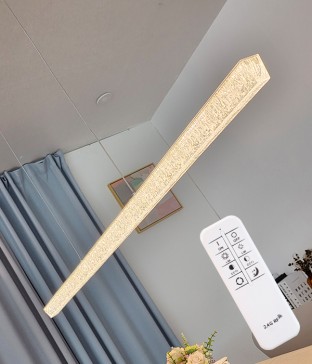 엔지아 리모컨 크리스탈 라인LED펜던트 32W